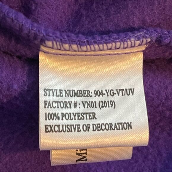 Huntworth Youth Girl’s 2-Tone Fleece ¼ Zip Pullover Hoodie  • XL • NWT - Picture 8 of 8